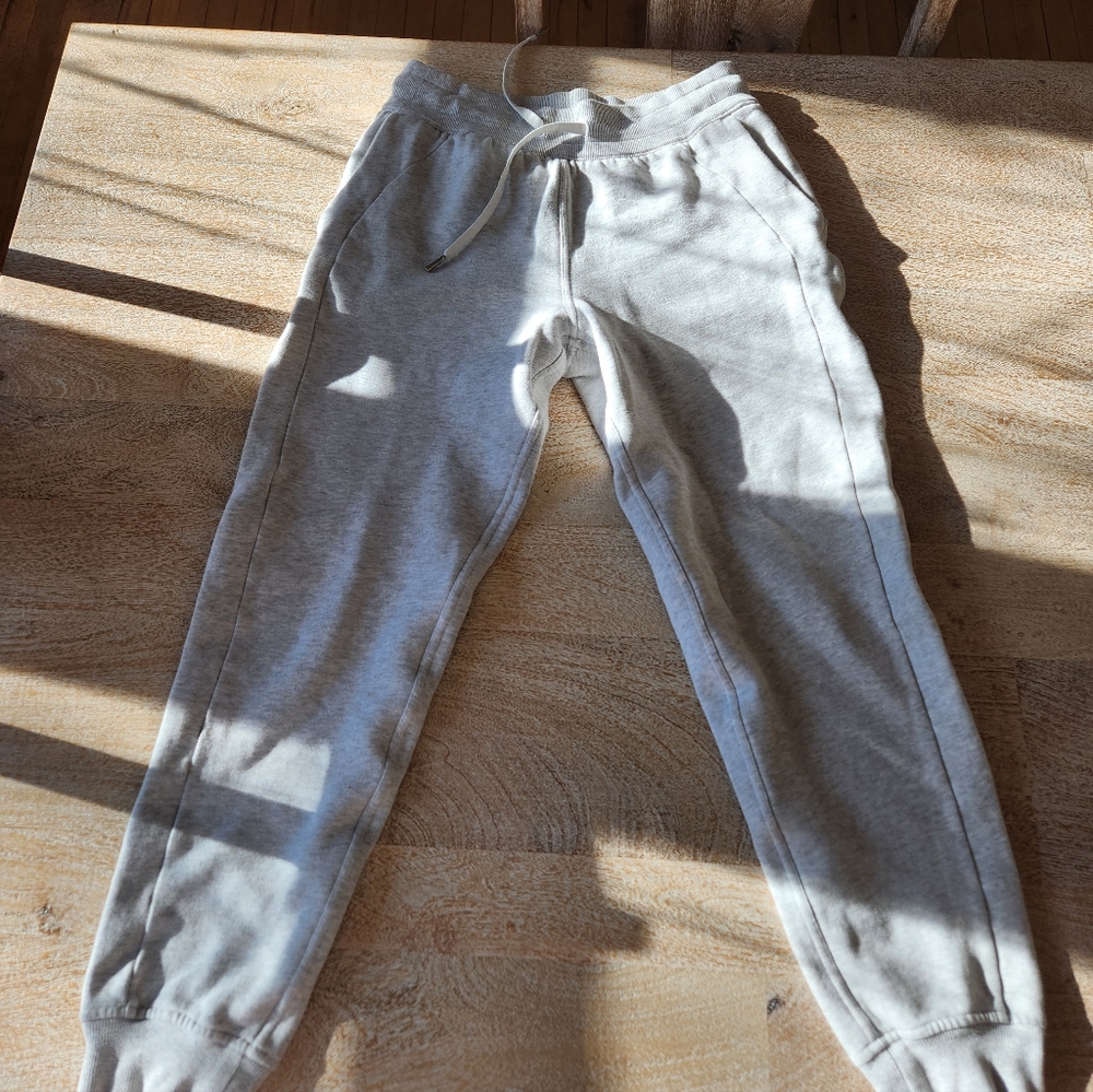 lululemon scuba joggers gray size 6